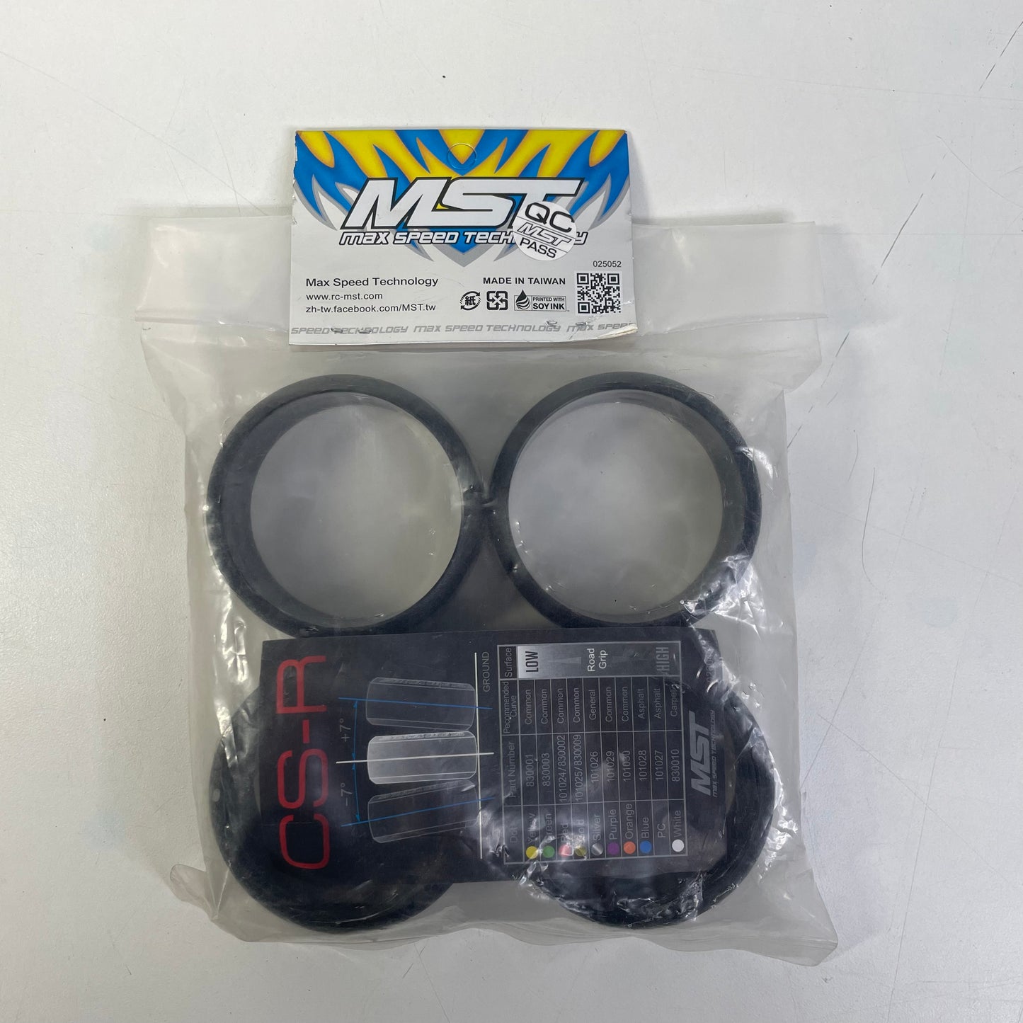 MST 101026 CS-R Tyres (4) (Hard) X4