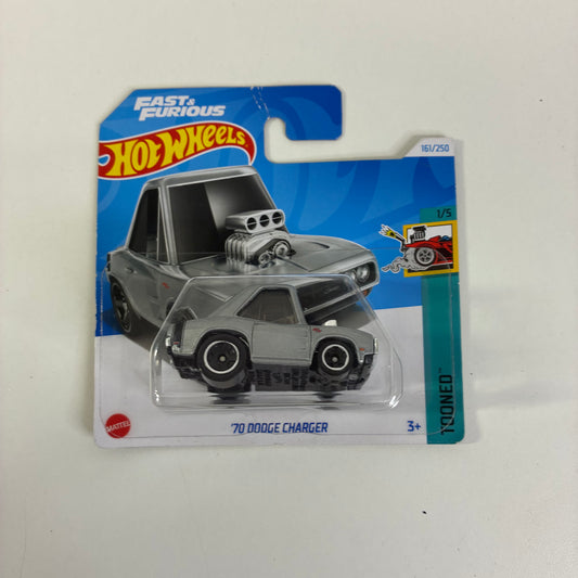 Hot Wheels'70 DODGE CHARGER FAST+FURIOUS (GREY/SILVER)