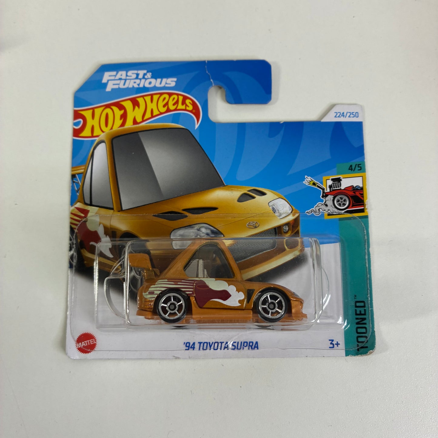 Hot Wheels '94 TOYOTA SUPRA FAST+FURIOUS (GOLD/MIXED)