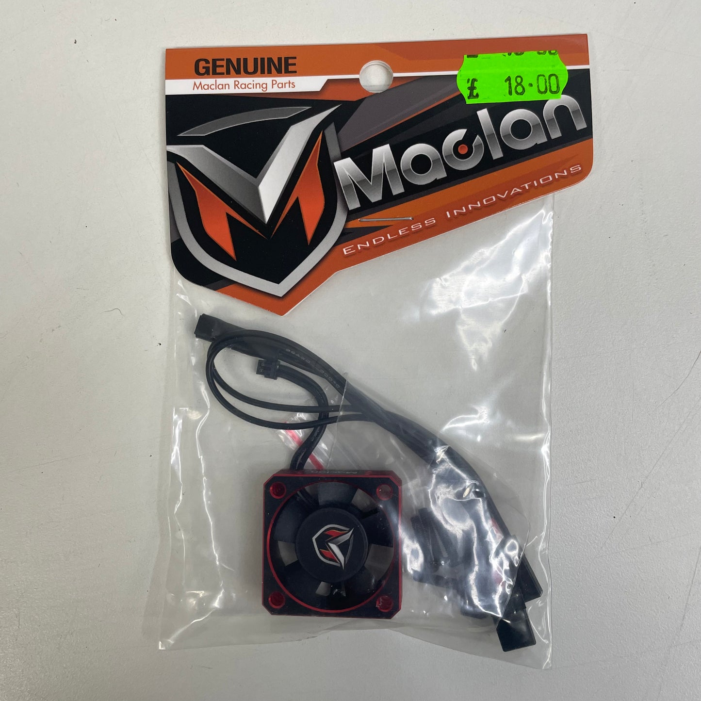 Maclan Black Red Blue Purple Silver Hurricane V2 Fan 30x30mm