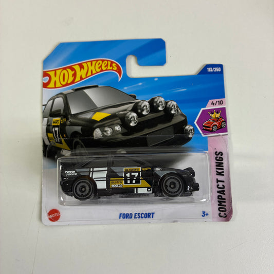 Hot Wheels FORD ESCORT (BLACK,GOLD,WHITE)