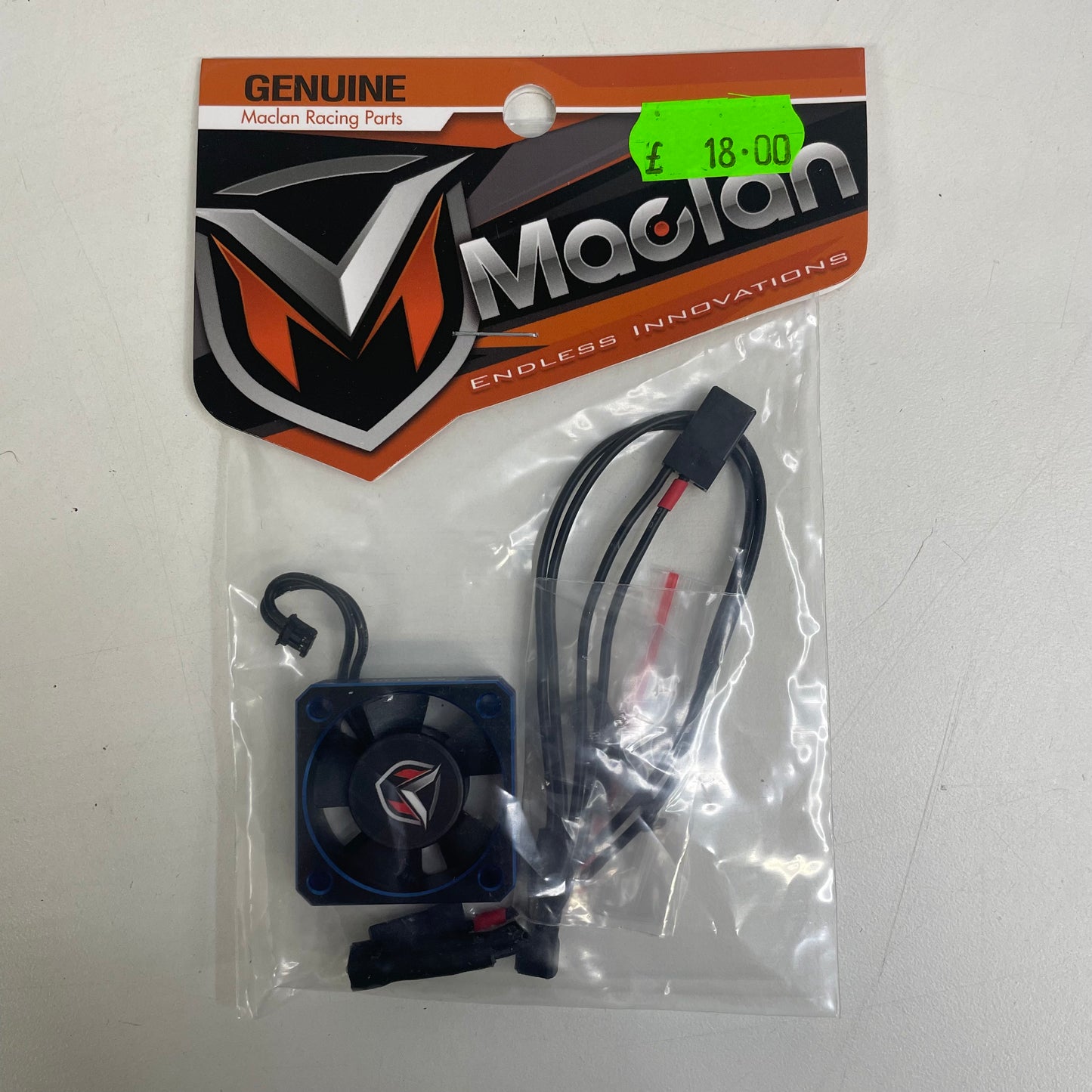 Maclan Black Red Blue Purple Silver Hurricane V2 Fan 30x30mm