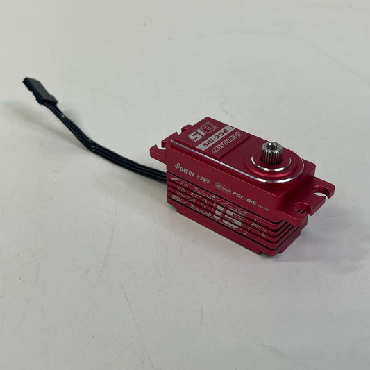 Power HD PGC-D15 Servo Red Alloy