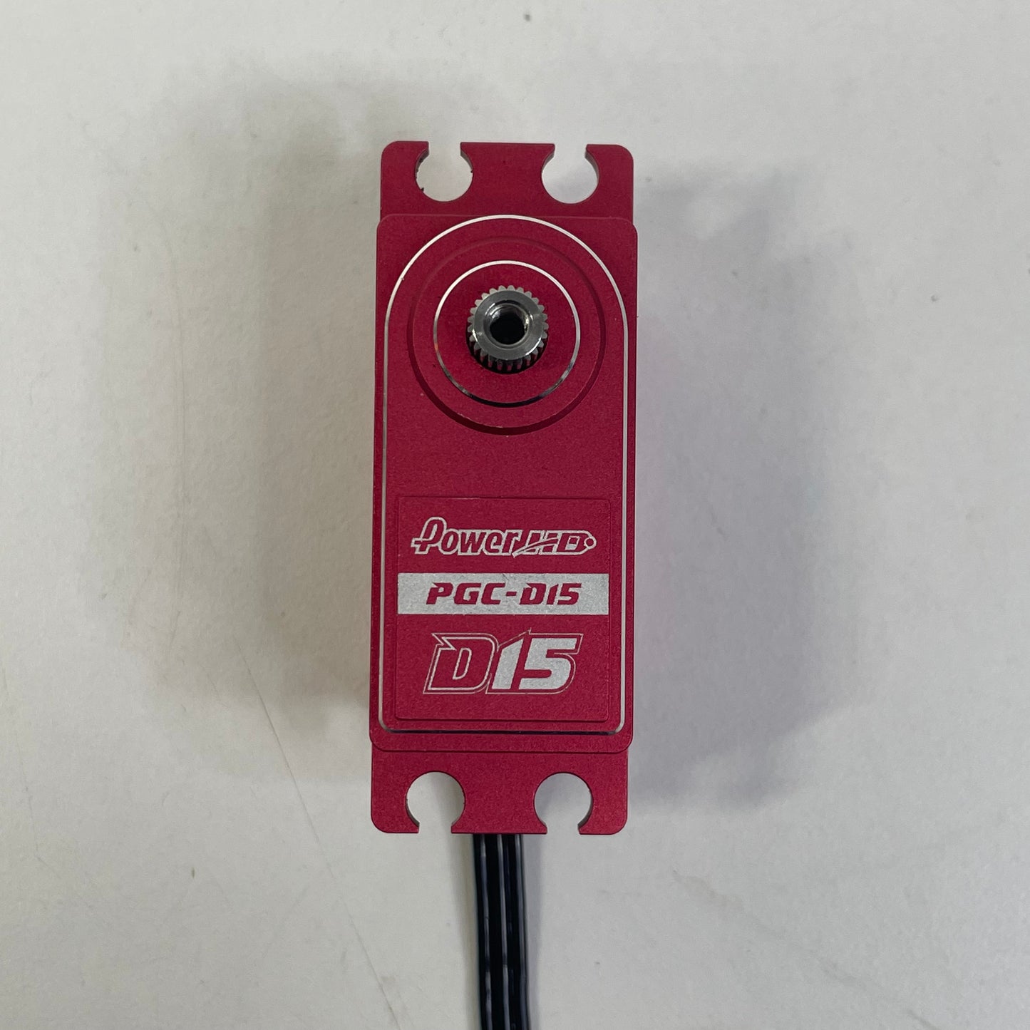 Power HD PGC-D15 Servo Red Alloy