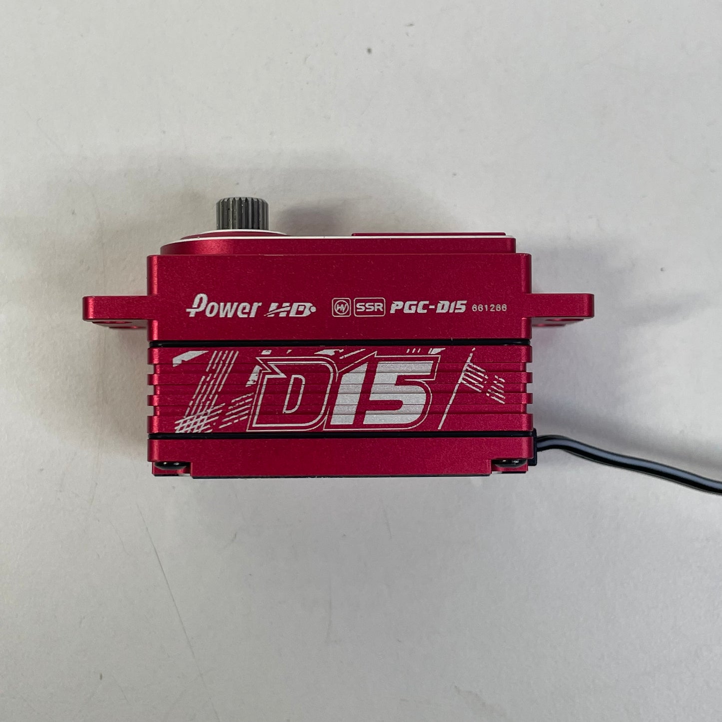 Power HD PGC-D15 Servo Red Alloy