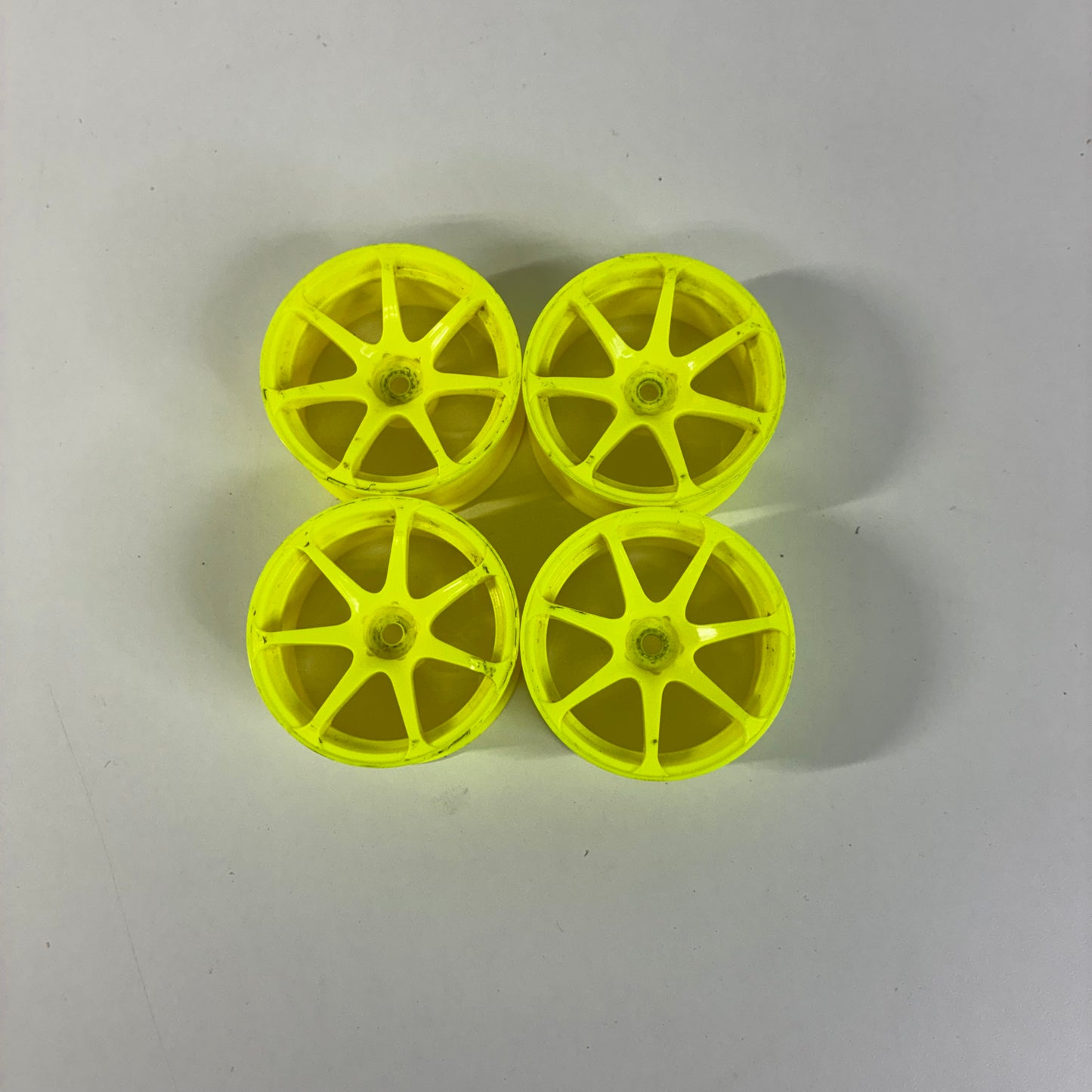 Topline Yellow Wheels Offset