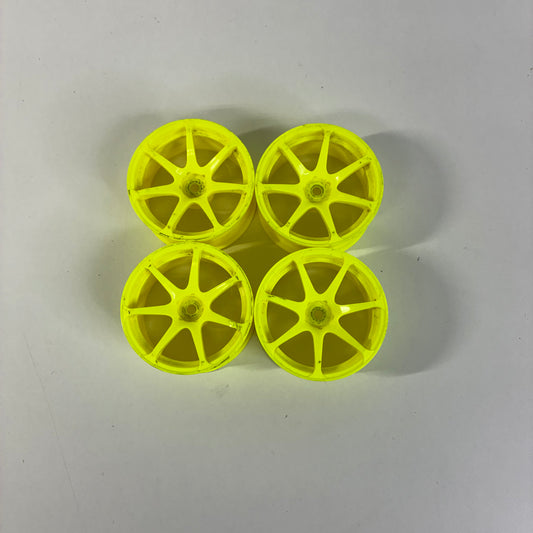 Topline Yellow Wheels Offset