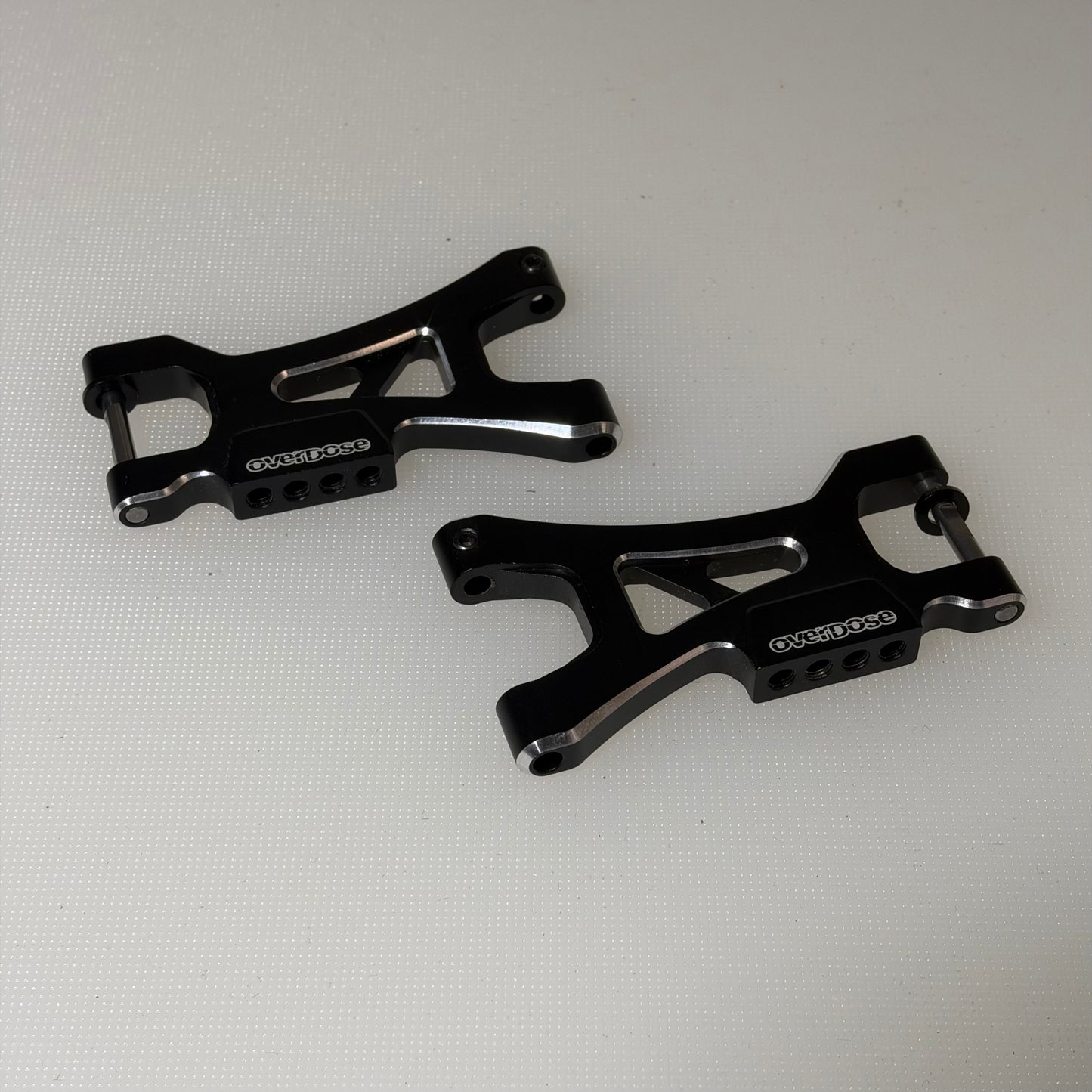Overdose Black Alloy ES Rear Arms OD3846
