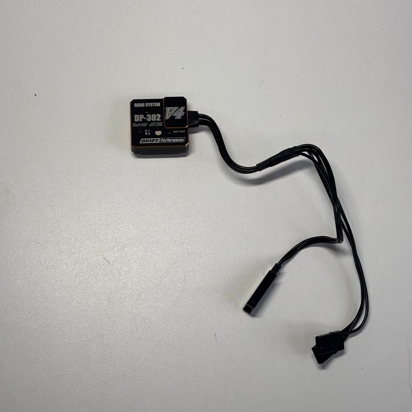 Yokomo V4 Gyro Black Alloy DP-302