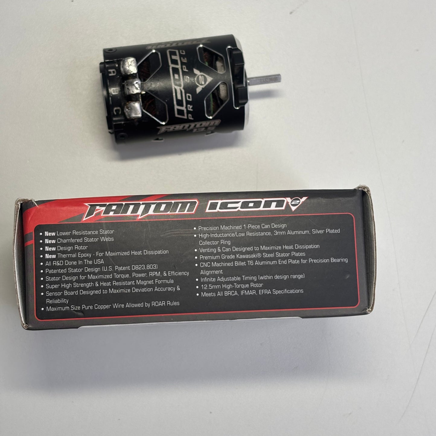 Fantom 13.5T Brushless Sensored Motor Icon V2