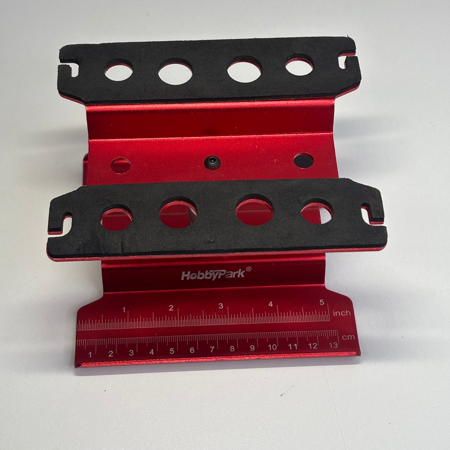 Red Alloy Chassis Shock Stand