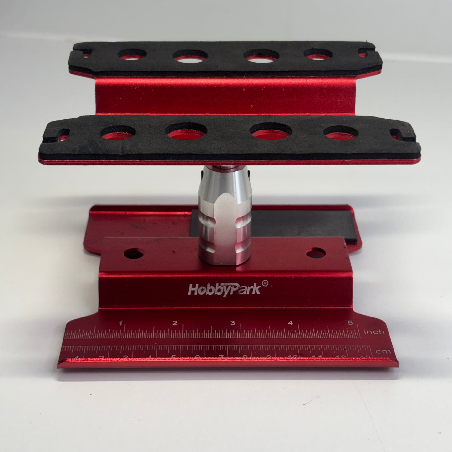 Red Alloy Chassis Shock Stand