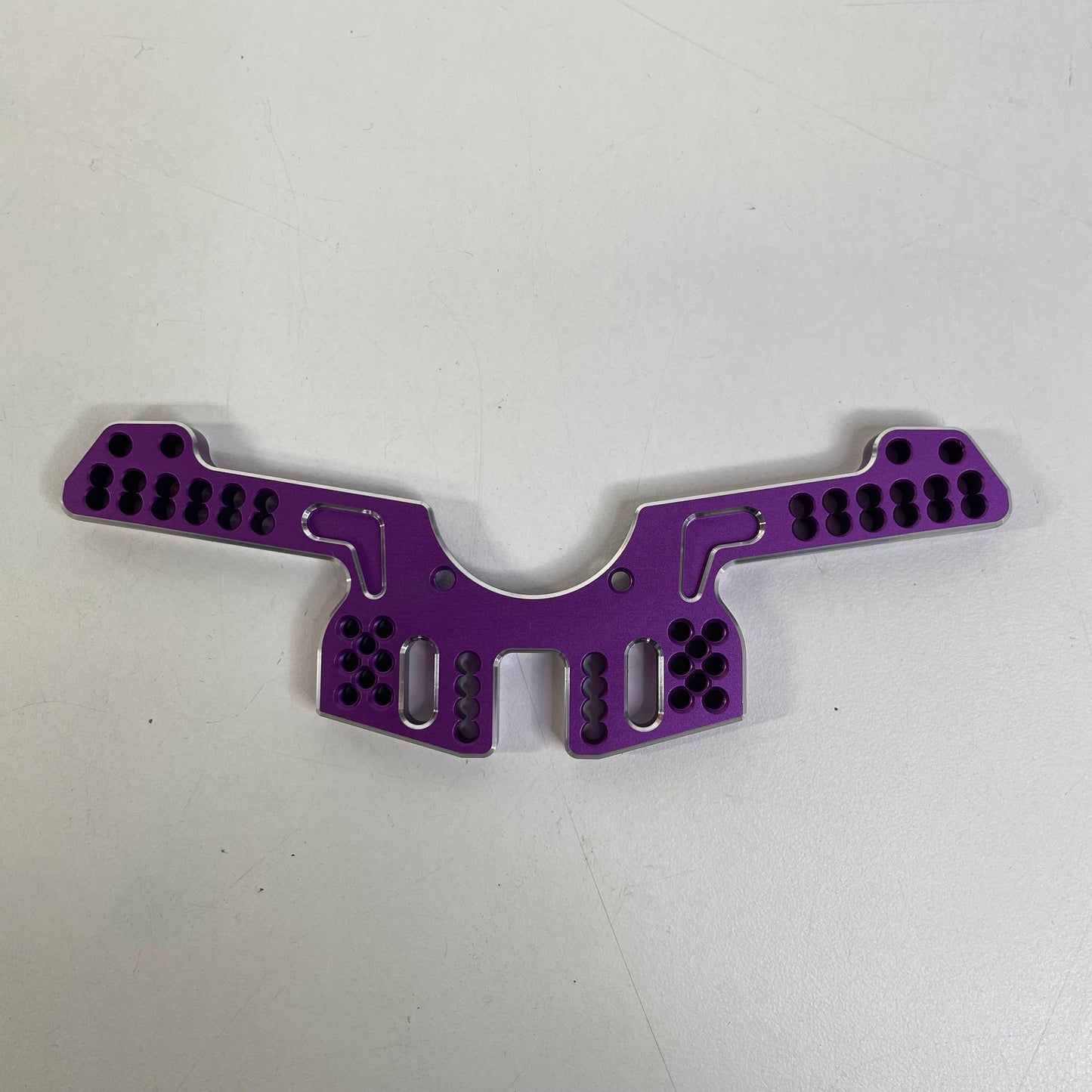 Purple Alloy Rear Shock Tower Shark Team AD