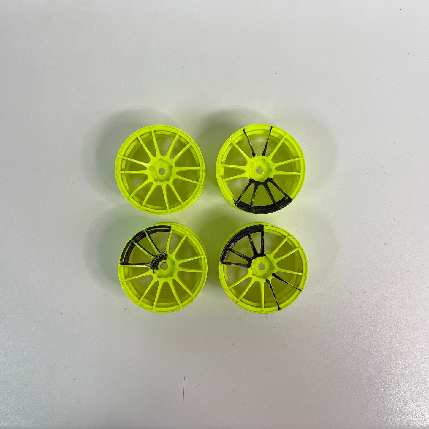 Gram Light Style Wheels Offset 5 Yellow