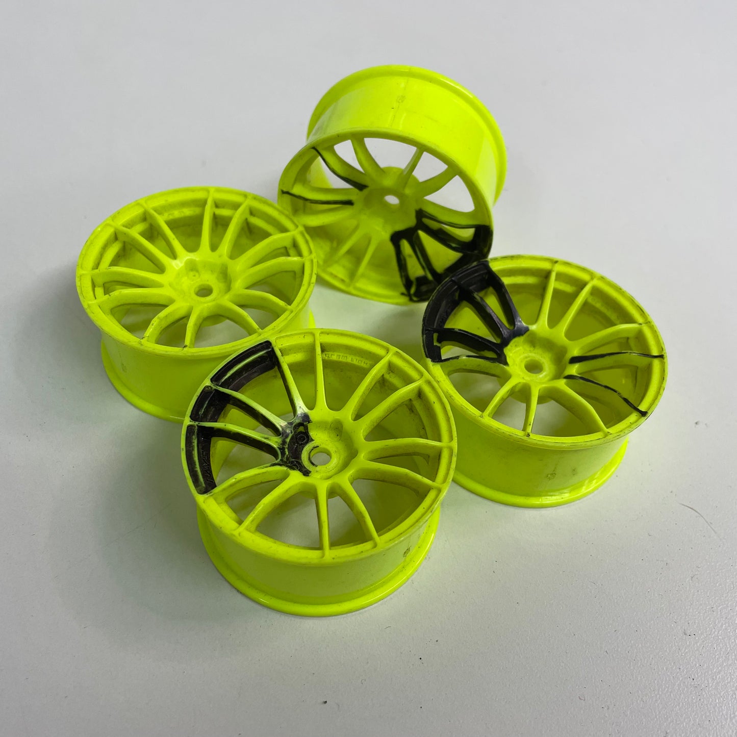 Gram Light Style Wheels Offset 5 Yellow