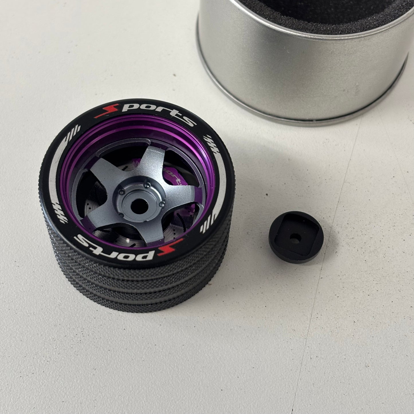 Alloy Wheel Grip With Disc & Caliper