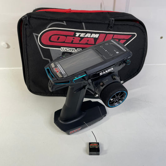Sanwa M17 Controller & Sanwa RX-493 Receiver & Team Corally Bag