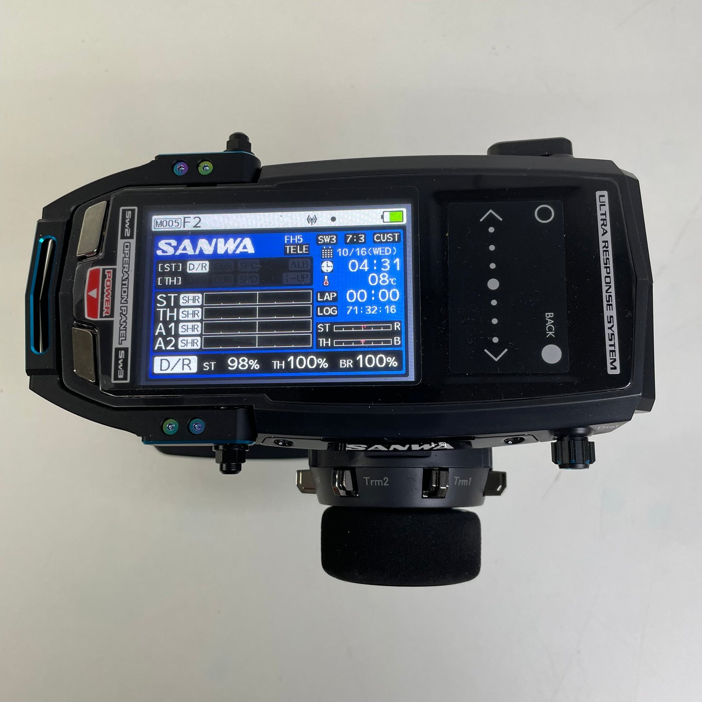 Sanwa M17 Controller & Sanwa RX-493 Receiver & Team Corally Bag