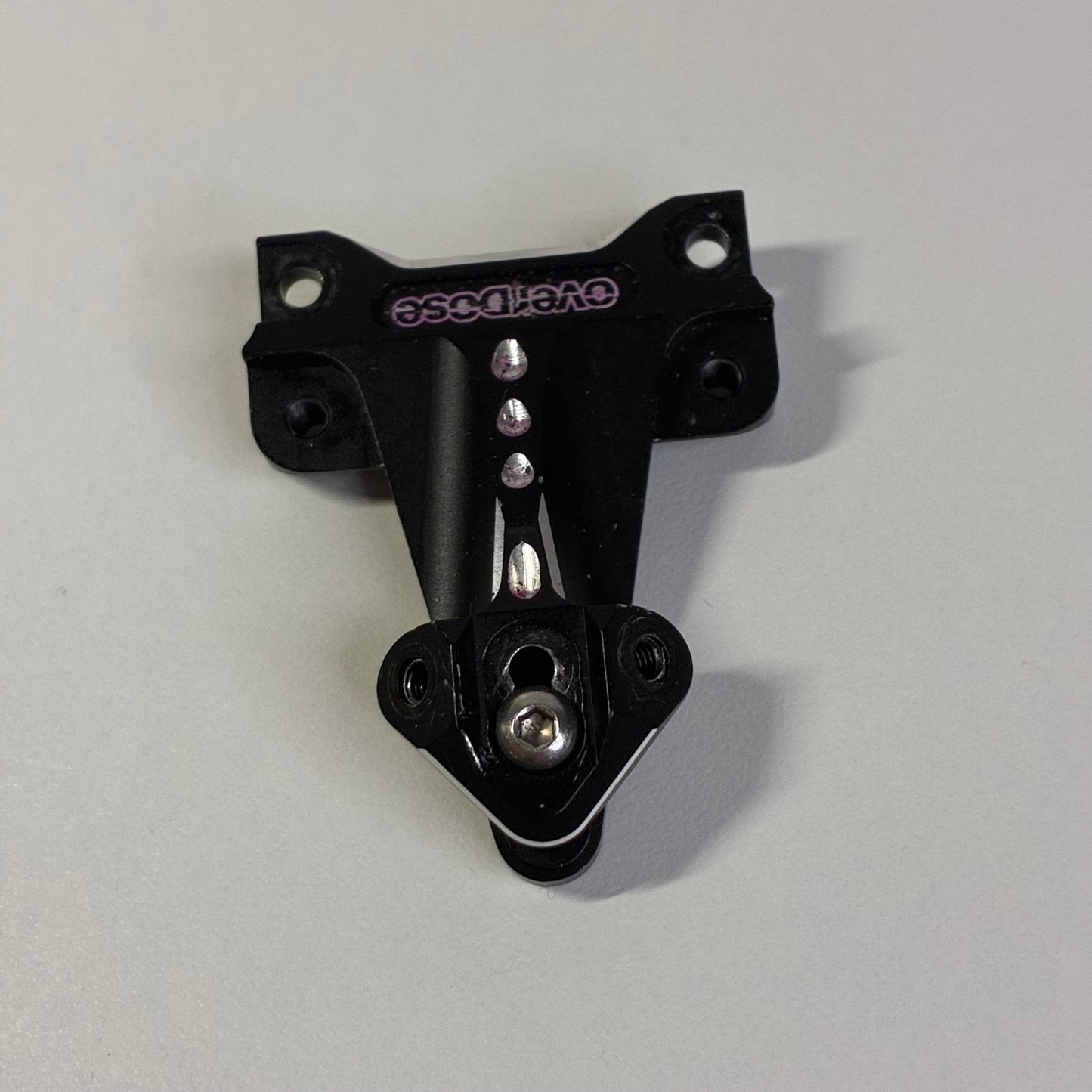 Overdose Black Alloy Inboard Shock Holder Mount OD2545B