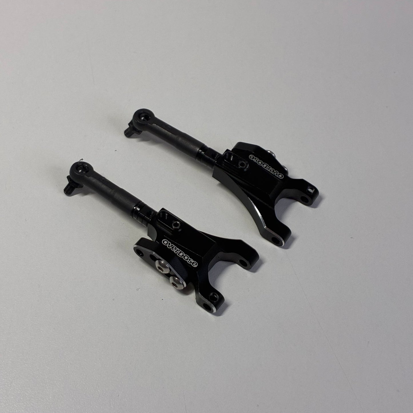 Overdose Black Alloy Lower Arms Front Type 3 OD2857