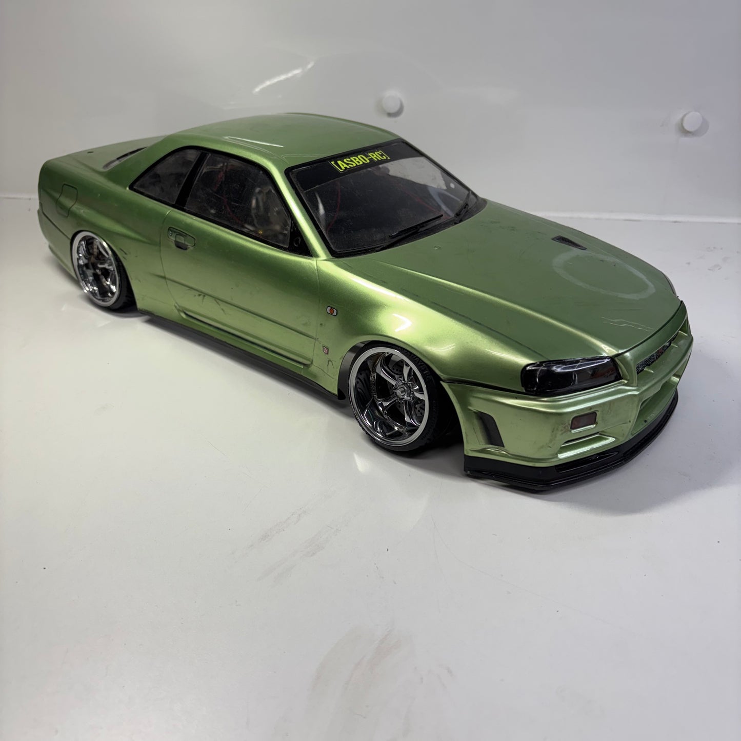 Killerbody Nissan R34 GTR Bodyshell Millenium Jade Green