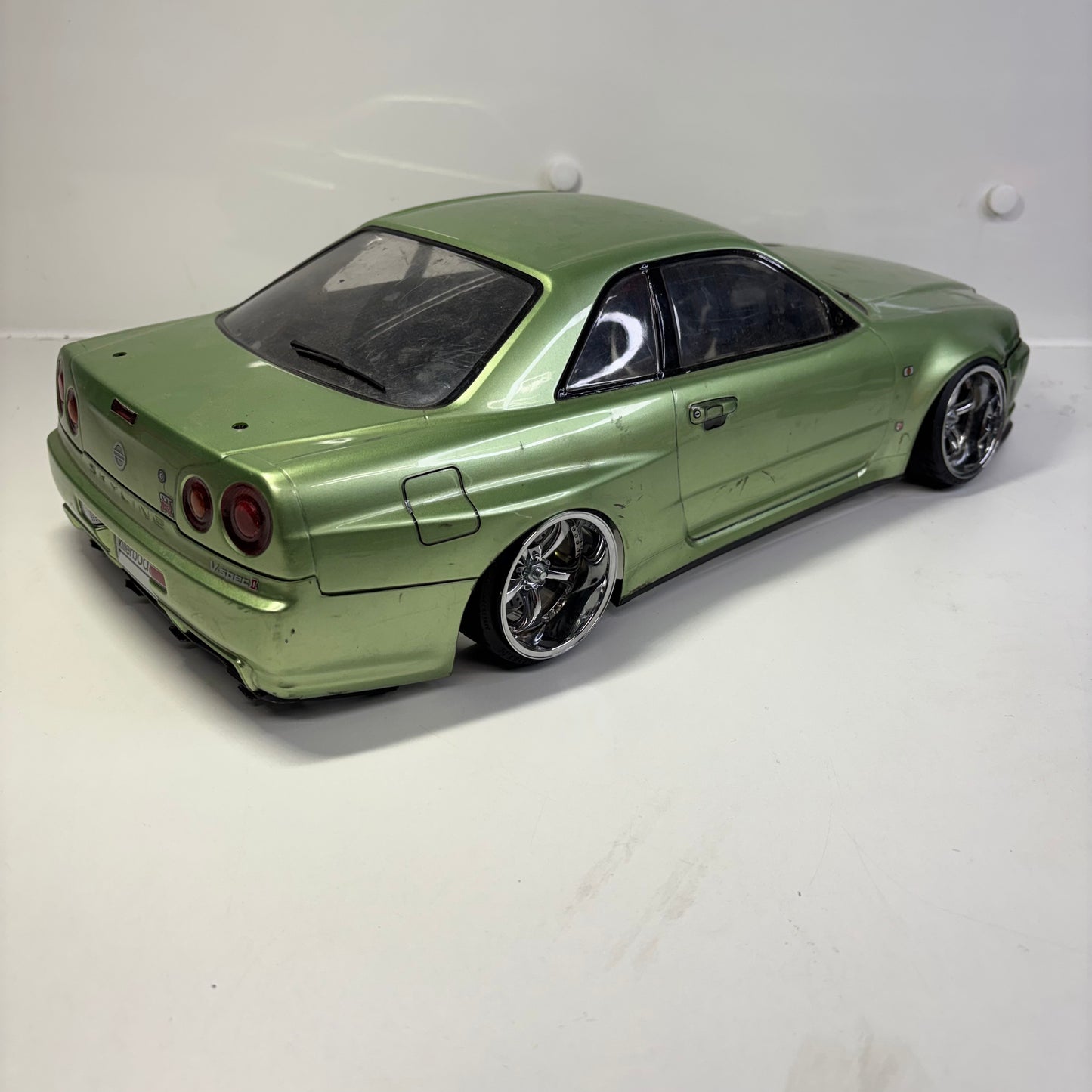 Killerbody Nissan R34 GTR Bodyshell Millenium Jade Green