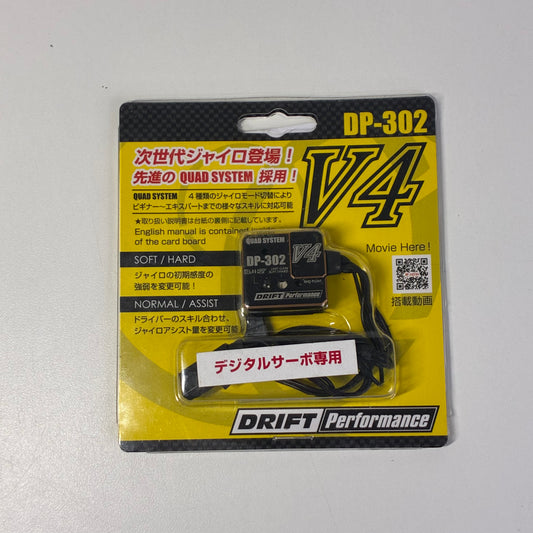Yokomo V4 DP-302 Black Gold Gyro