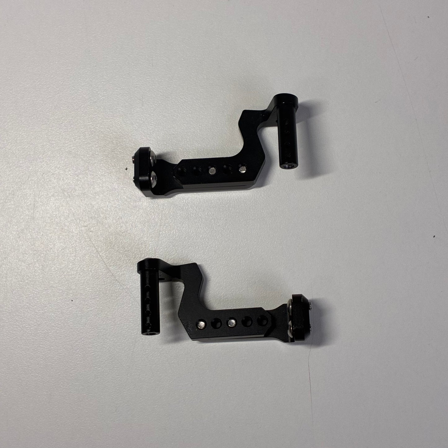 Overdose Black Alloy Rear Body Mount Kit