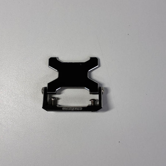 Overdose Black Alloy Rear ESC Mount Galm