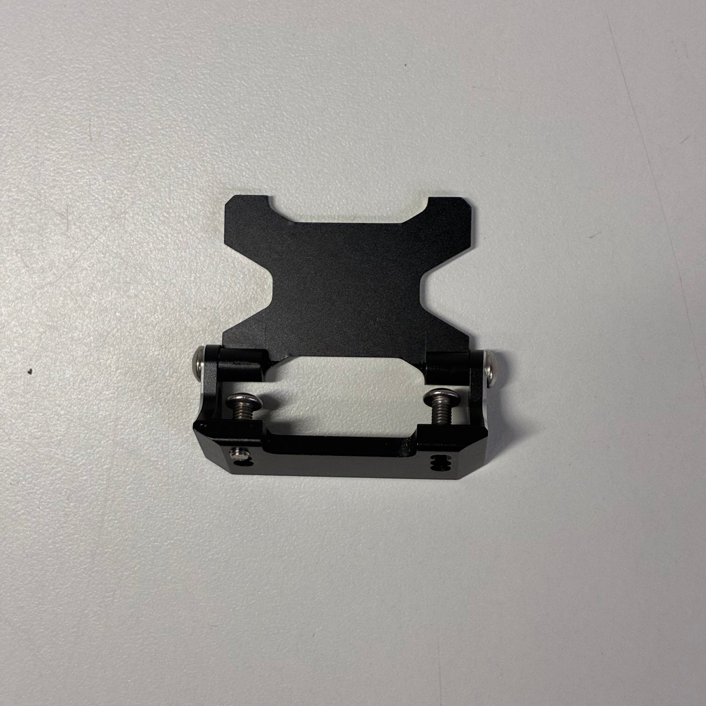 Overdose Black Alloy Rear ESC Mount Galm