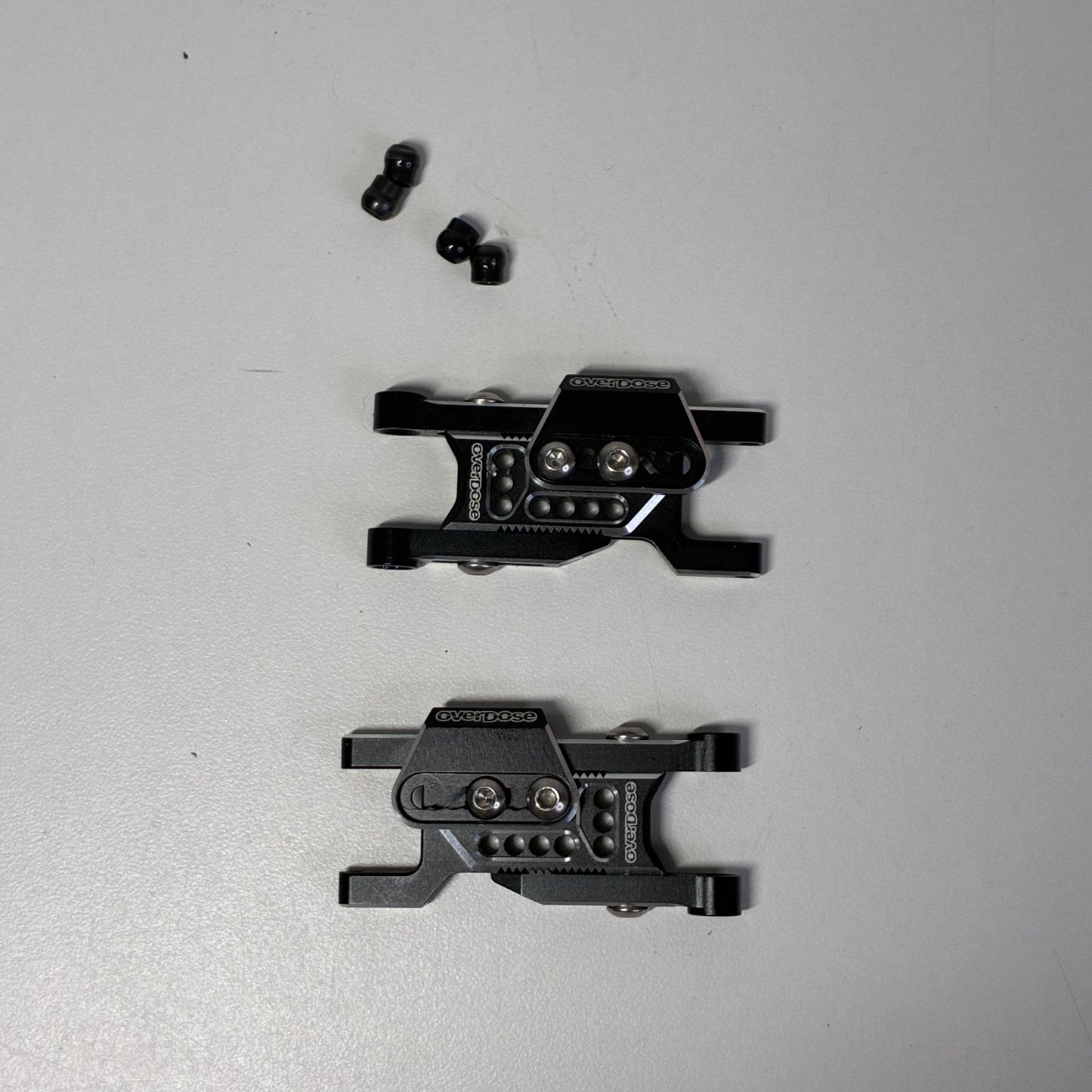 Overdose Black Alloy Rear Arms Adjustable Type 3 OD2857