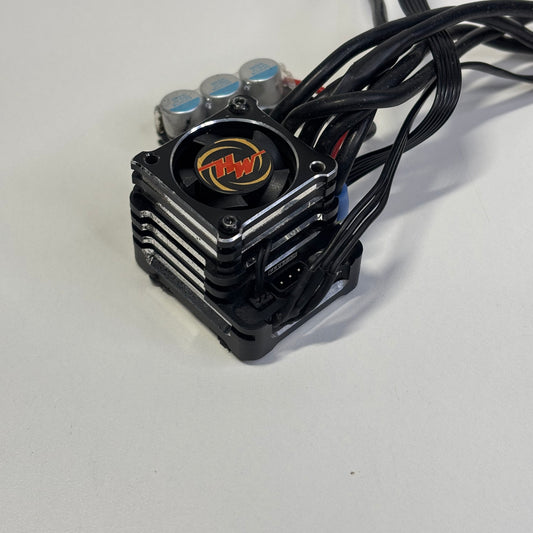 Hobbywing XD10 Pro Black Alloy ESC Programmable Turbo & Boost & Hobbywing Non Polarity Cap