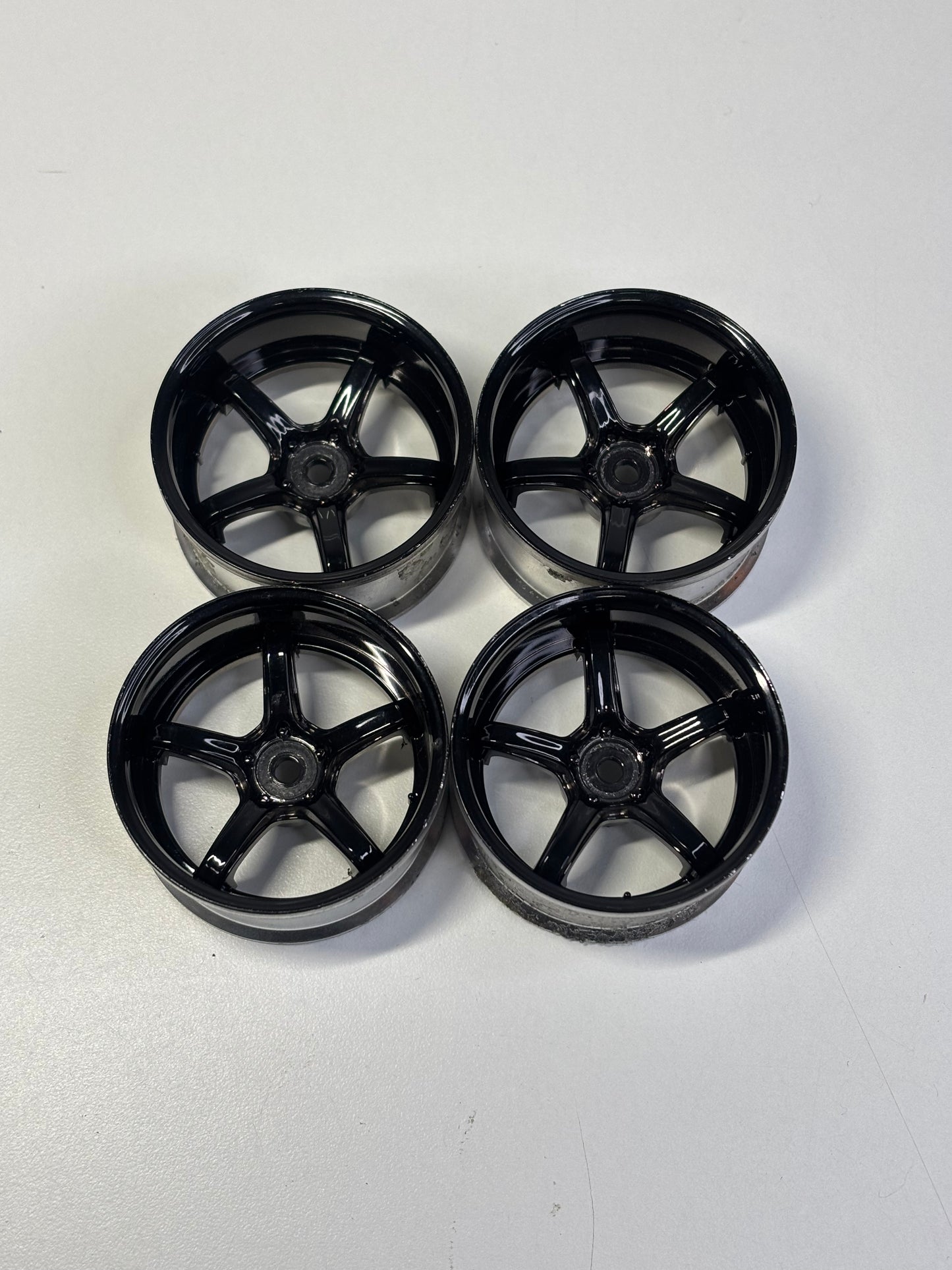 Lab Black Dark Chrome Wheels Offset 8