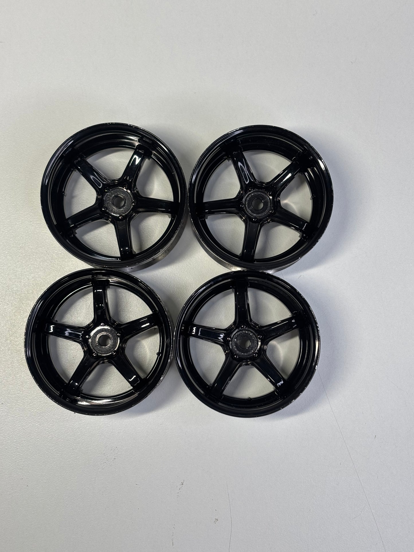 Lab Black Dark Chrome Wheels Offset 8
