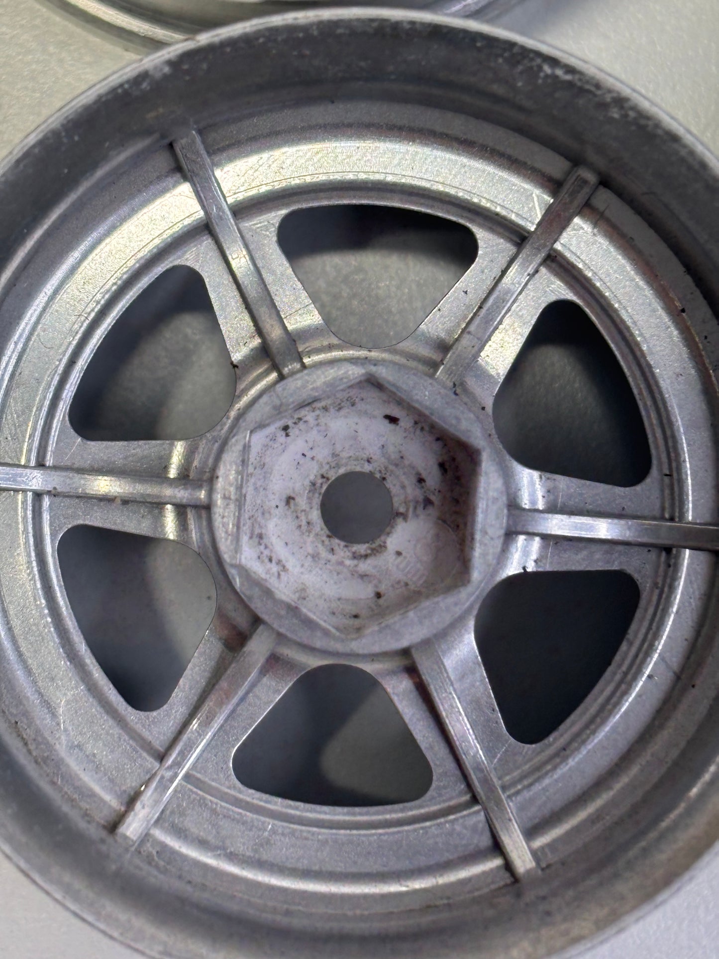 Lab White Dished Wheels Offset 8