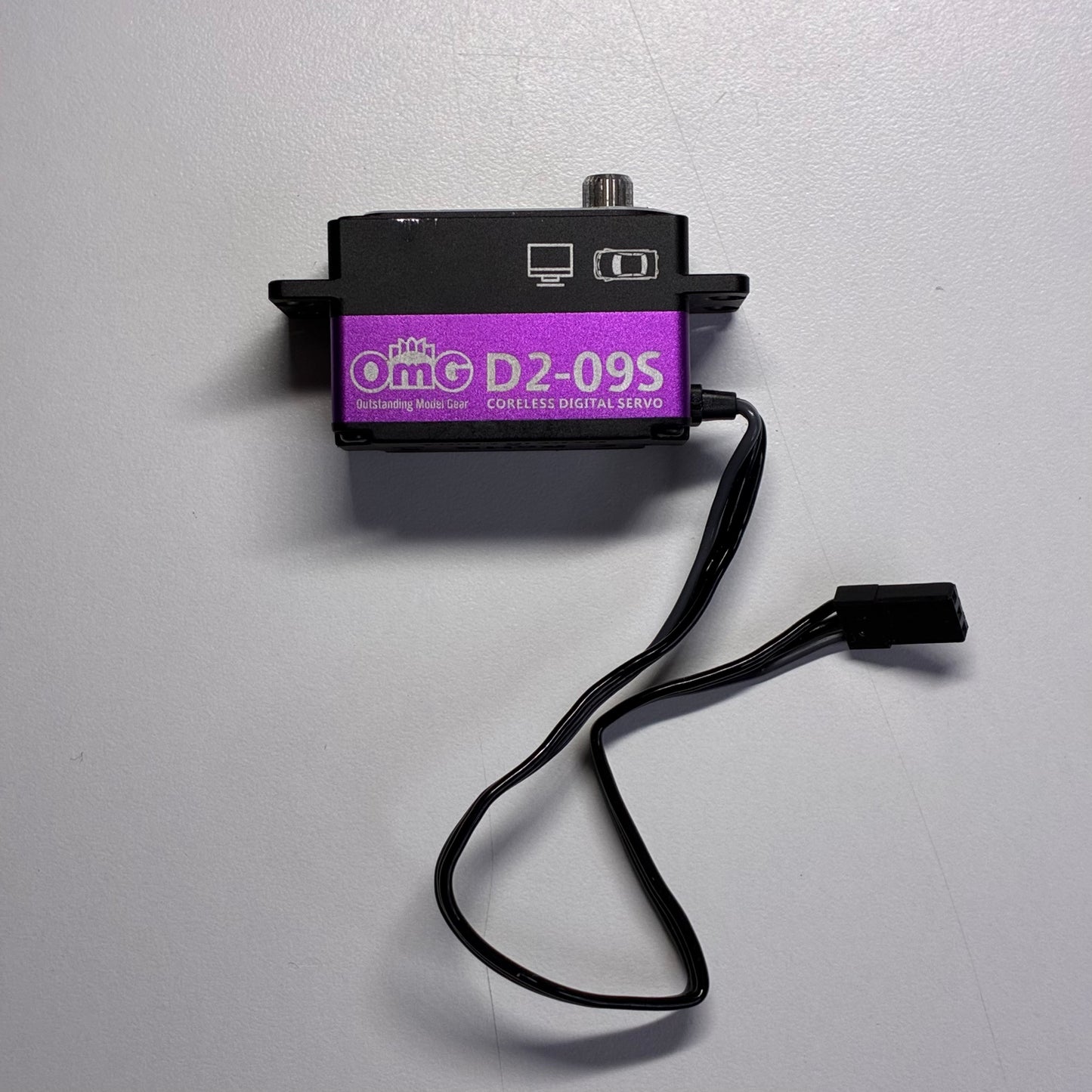 Purple OMG D2-09S Coreless Digital Servo