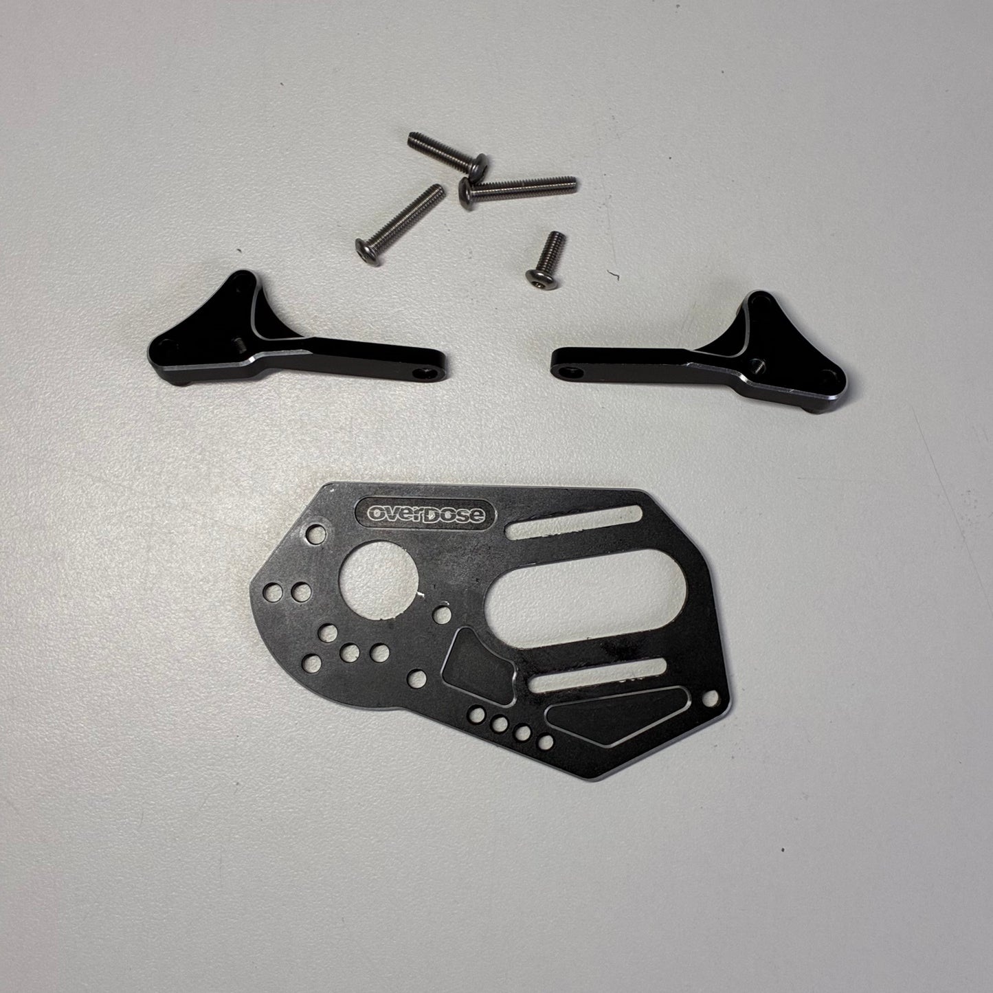 Overdose Black Alloy High Mount Mount Kit OD2877