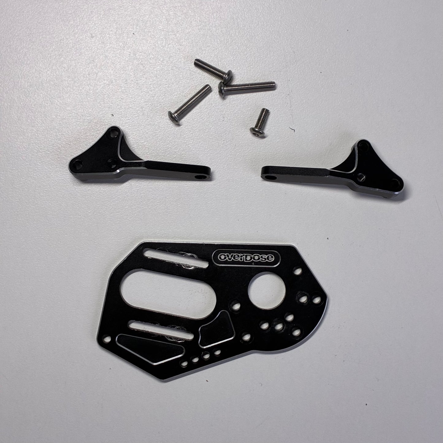 Overdose Black Alloy High Mount Mount Kit OD2877
