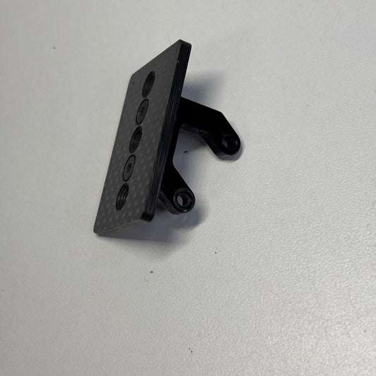 MST RMX 2.0 2.5 Black Alloy Carbon Rear ESC Mount