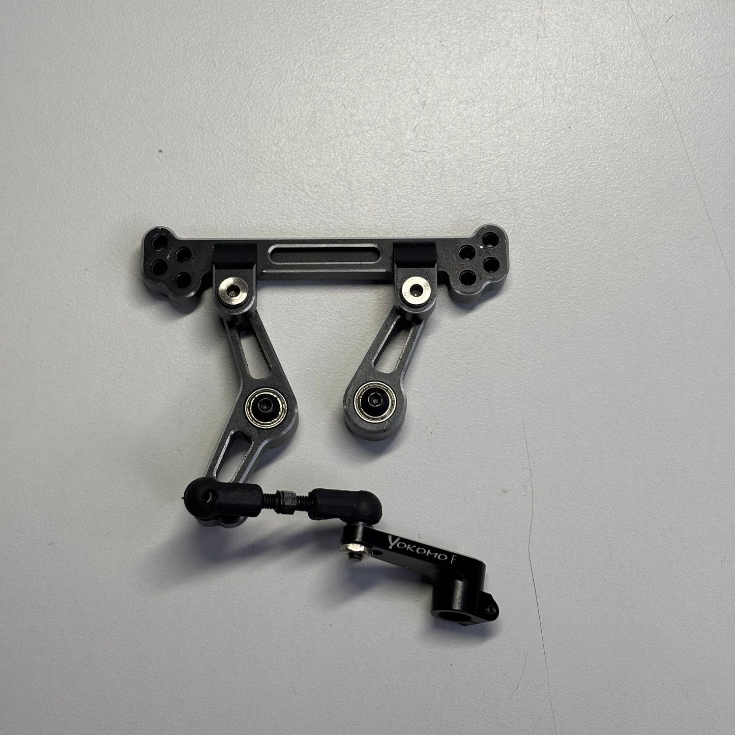 Yokomo Black Alloy Steering Rack Servo Horn E S MC1