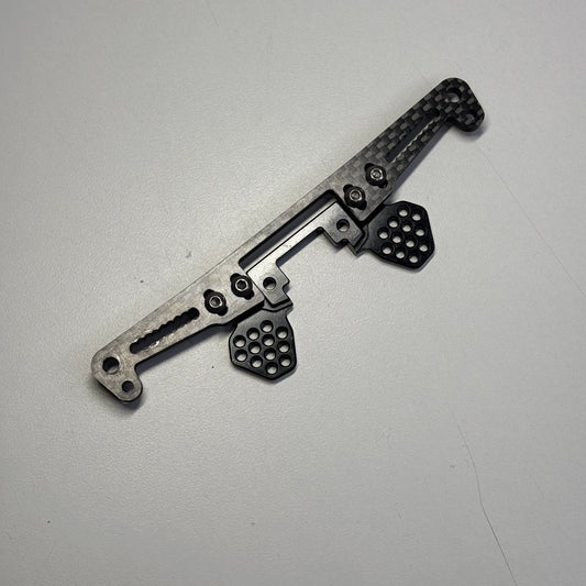 Wrap Up Next Carbon Alloy V3 Rear Shock Tower Black Fits YD2 etc