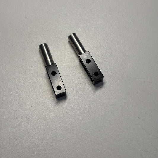 Alloy Black Servo Mounts Body Mounts