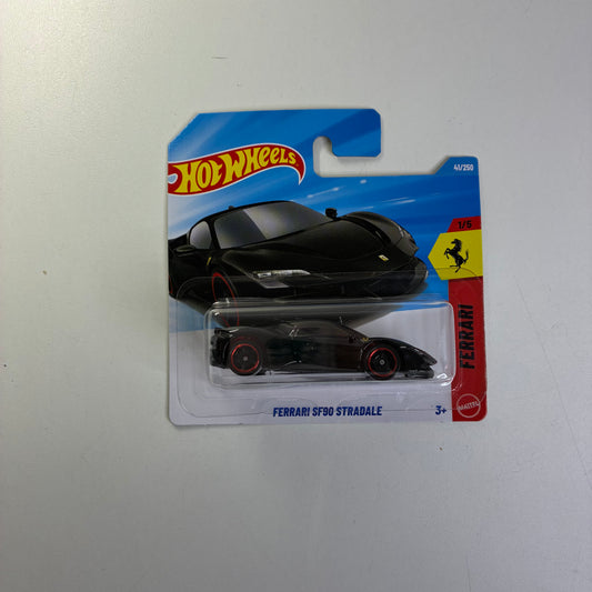 Hot Wheels FERRARI SF90 STRADALE Black
