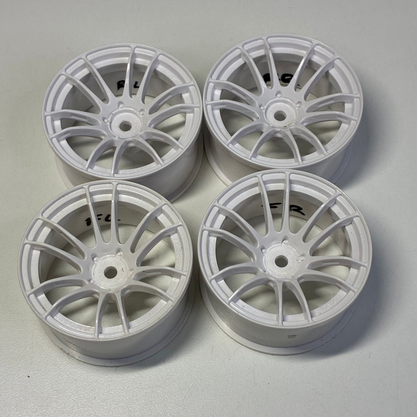 White Rays Style Wheels Offset 7mm