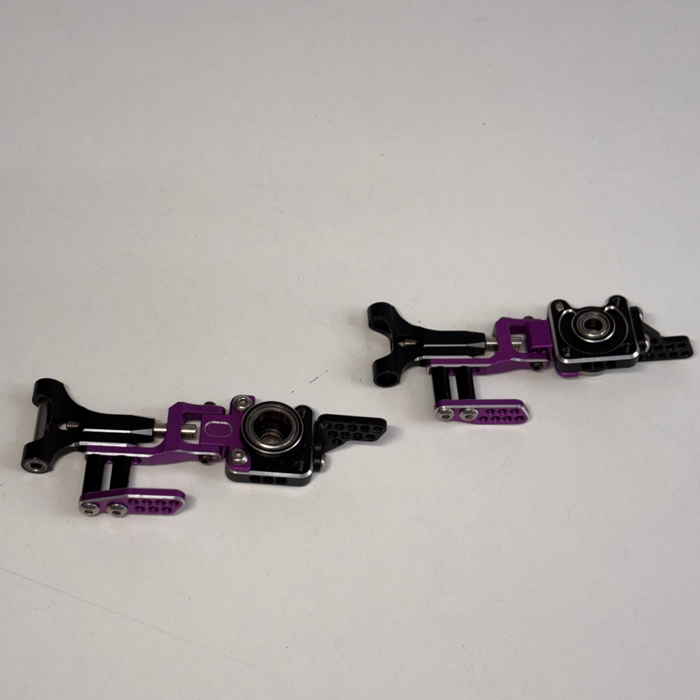 Rhino Racing Purple Black Alloy Rear Lower Arms & Hubs