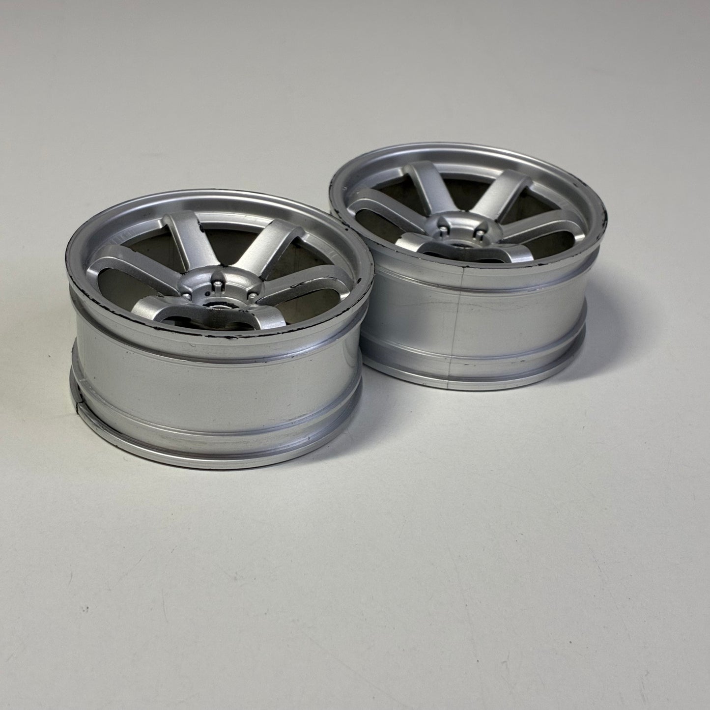 Shibata GRK Silver Wheels Offset 7mm