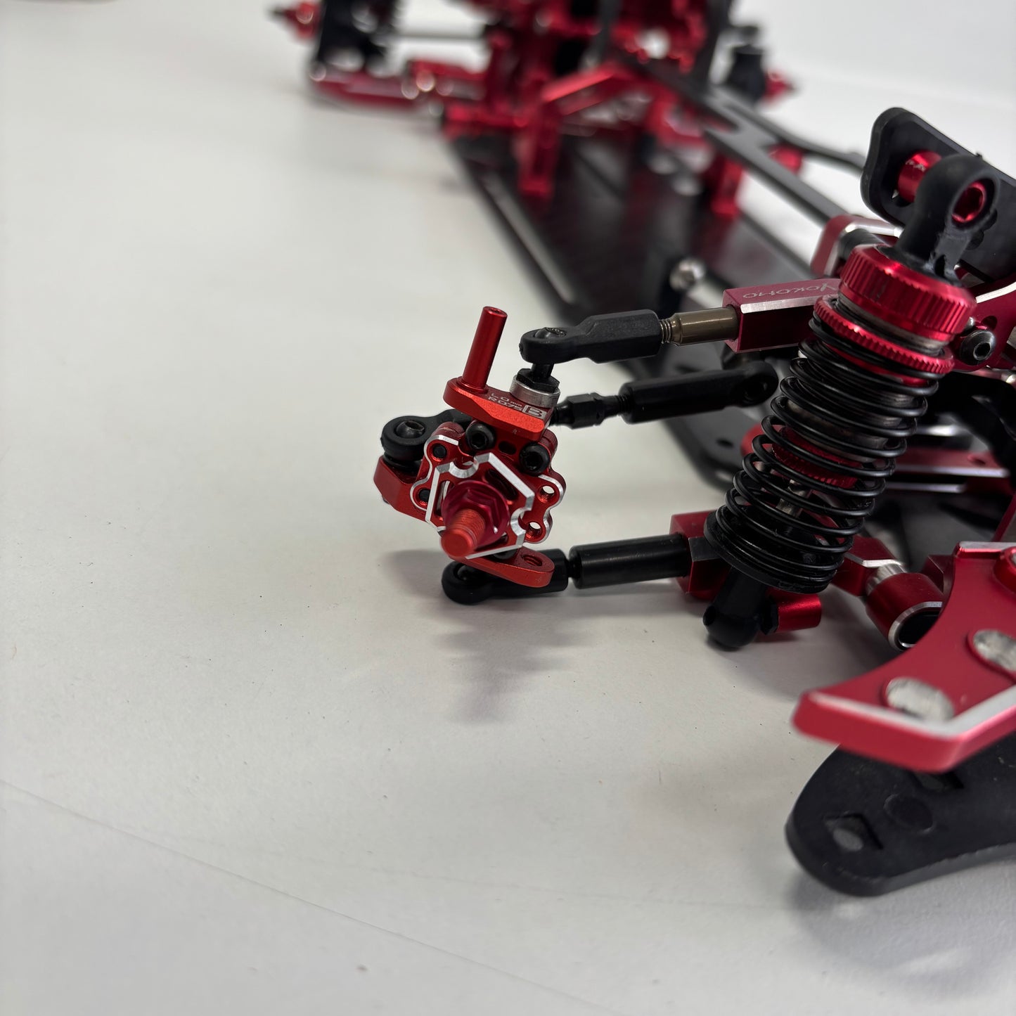 Reve D MC-1 MC1 Red Alloy Drift RWD Chassis Complete Upgraded