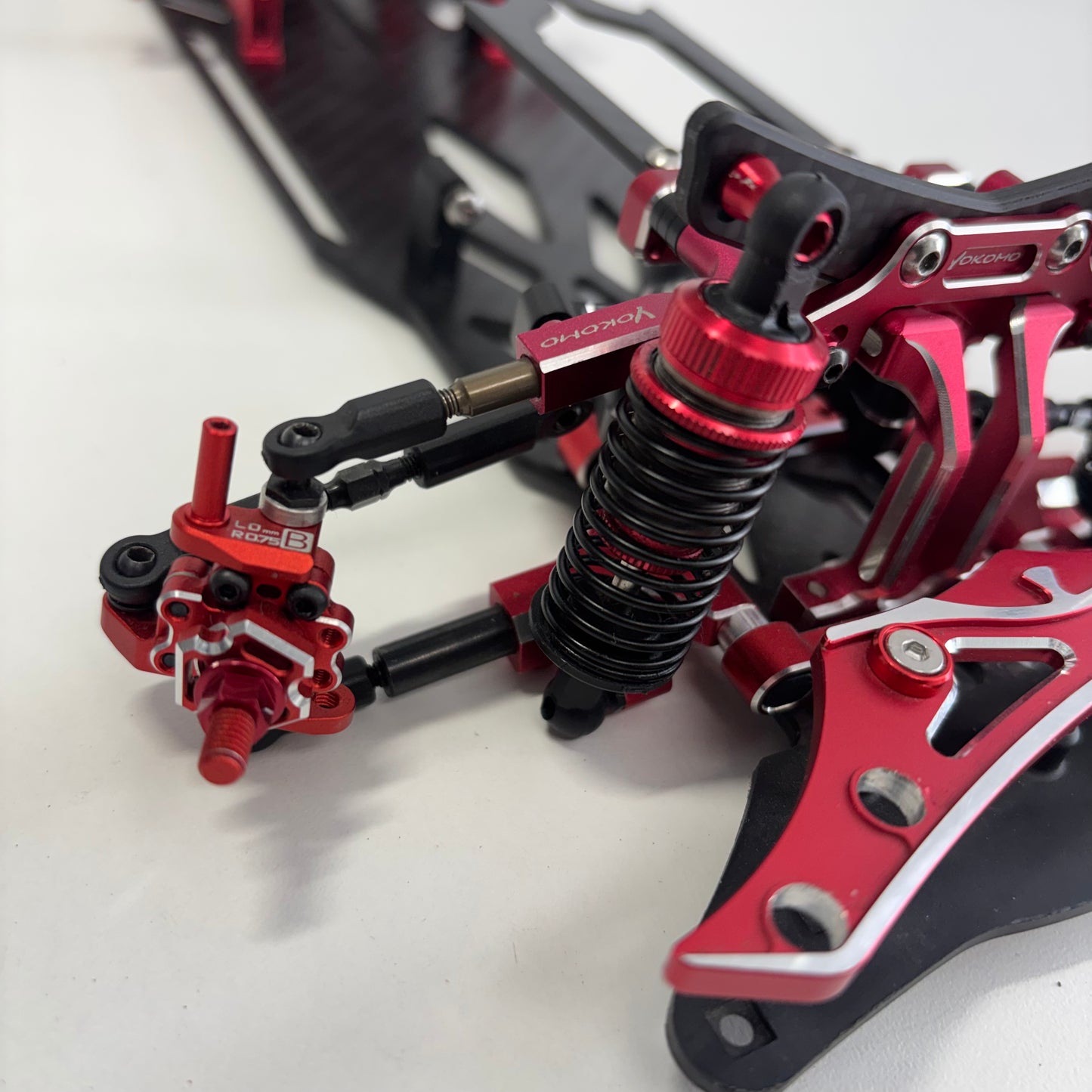 Reve D MC-1 MC1 Red Alloy Drift RWD Chassis Complete Upgraded