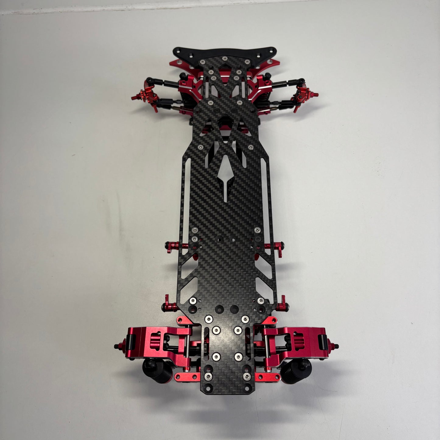 Reve D MC-1 MC1 Red Alloy Drift RWD Chassis Complete Upgraded