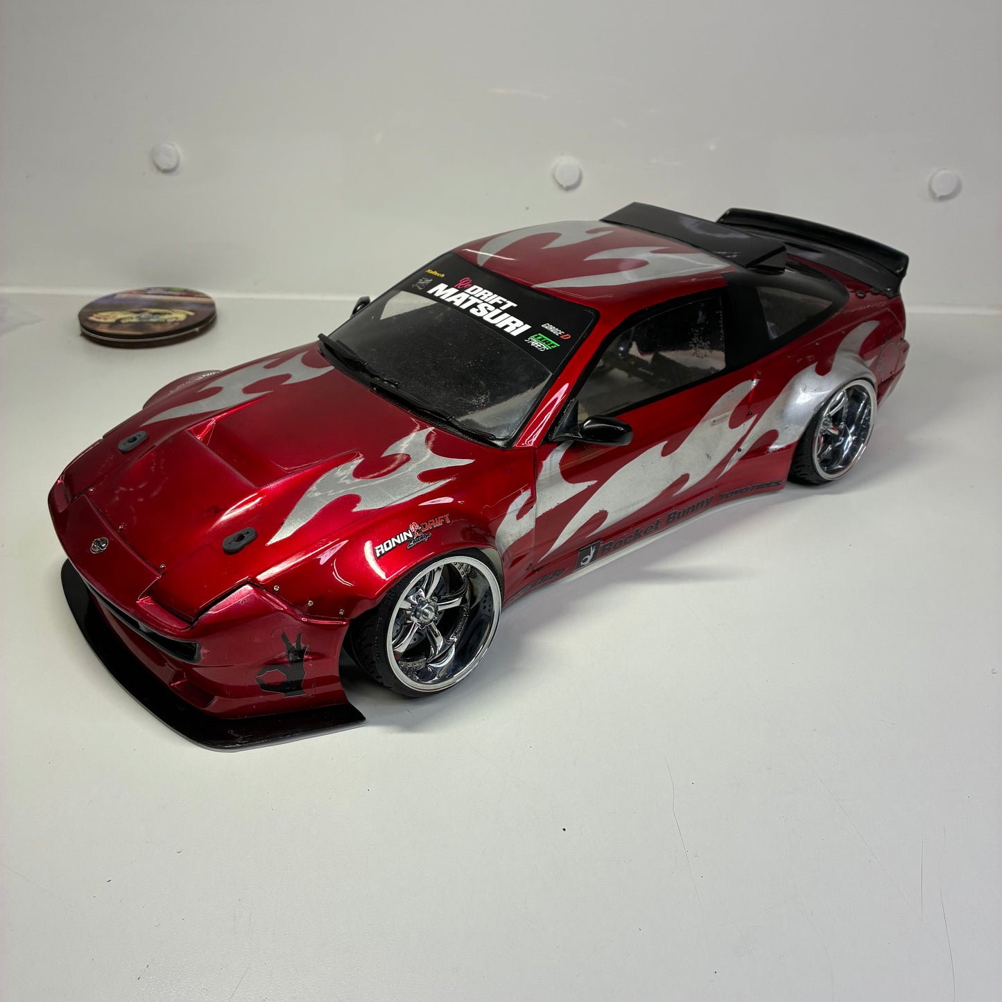 L&L Models Nissan S13 180SX Red Shell